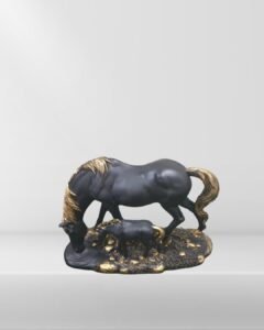 Mare with Foal Sculpture Manufacturer Handmade B2B