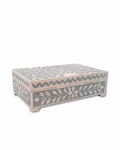 Gray Bone Inlay Box Manufacturer Handmade B2B