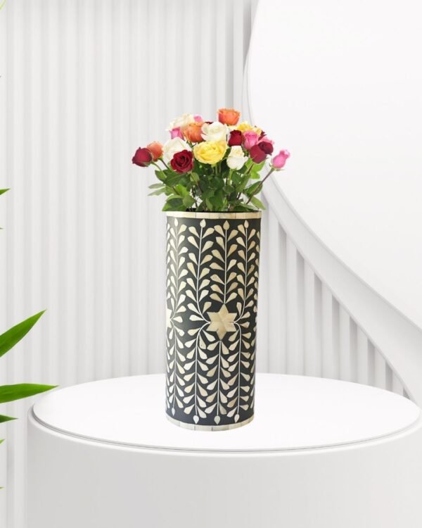 Bone Inlay Flower Vase Decor Manufacturer Handmade B2B