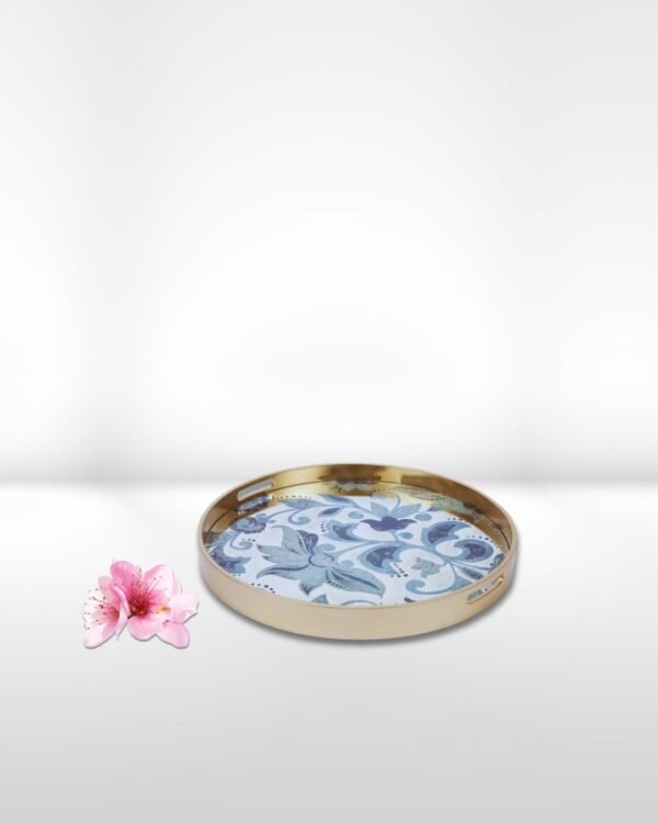 Brass Enameled Tray Manufacturer Handmade B2B