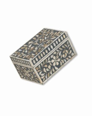 Gray mother of pearl inlay box manufacturer handmade B2B