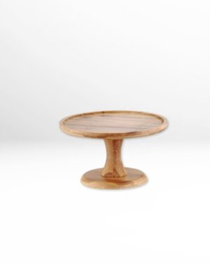 Custom wooden cake stand manufacturer handmade B2B