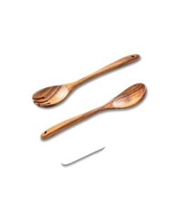 Custom Wooden Salad Server Set Manufacturer- Handmade B2B